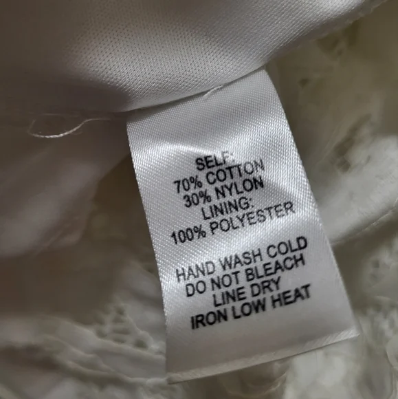 Lulu's lace white cutout dress size XS - Picture 8 of 9